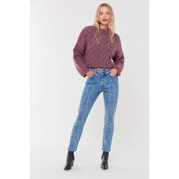 Levi’s 501® Stretch Skinny Embroidered Jeans - Picture 2 of 7